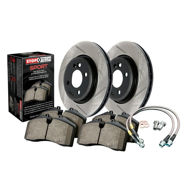 Slotted, Rear StopTech 977.44020R Sport Axle Pack Slotted, Rear StopTech 977.44020R Sport Axle Pack